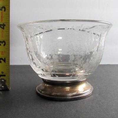 Cambridge Diane Pattern 2 Part Mayo With Sterling Base