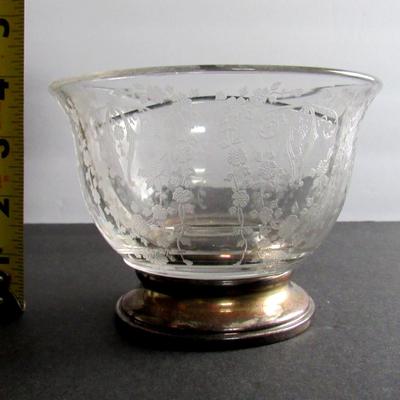 Cambridge Diane Pattern 2 Part Mayo With Sterling Base