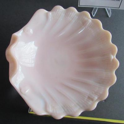 Vintage Cambridge Crown Tuscan Shell Compote