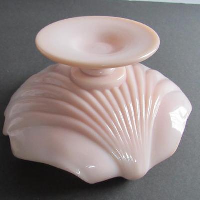 Vintage Cambridge Crown Tuscan Shell Compote