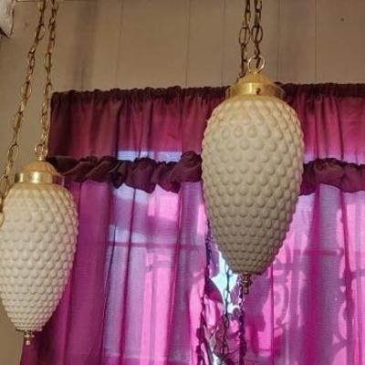 Funky glass light fixtures