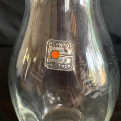Blenko Handmade, Vetreria Etrusca, Eastern Pewter, & More Glass Vases & Carafes (DR-HS)