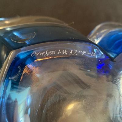 Orrefors Glass Collection incl. Blue Lotus Bowl (DR-HS)