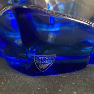Orrefors Glass Collection incl. Blue Lotus Bowl (DR-HS)