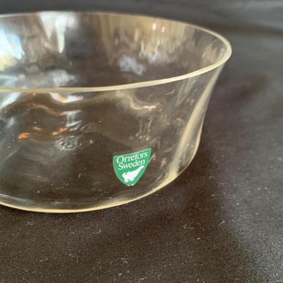 Orrefors Glass Collection incl. Blue Lotus Bowl (DR-HS)