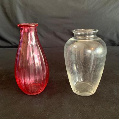 Hall & Other Vases Plus Floral Frogs (DR-HS)