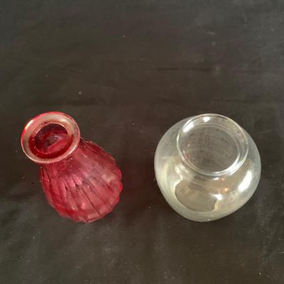 Hall & Other Vases Plus Floral Frogs (DR-HS)