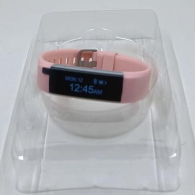 Brand New Pink Smart Fitness Tracker #1