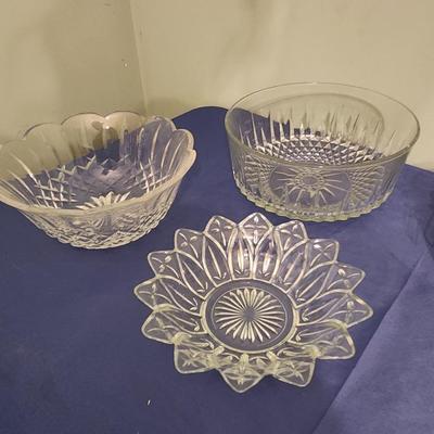 Deco glass bowls - 3