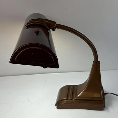  ART SPECIALTY FLEXO GOOSENECK DESK LAMP machine age industrial