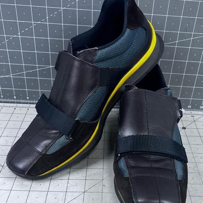 Men's PRADA Red Tab America's Cup Sneakers