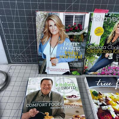6 various Cookbooks