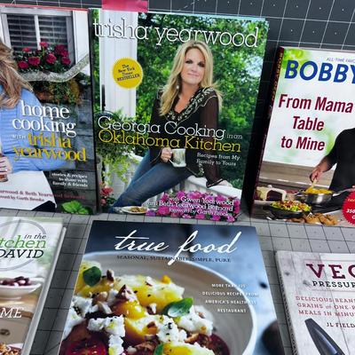6 various Cookbooks