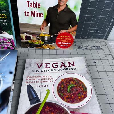 6 various Cookbooks