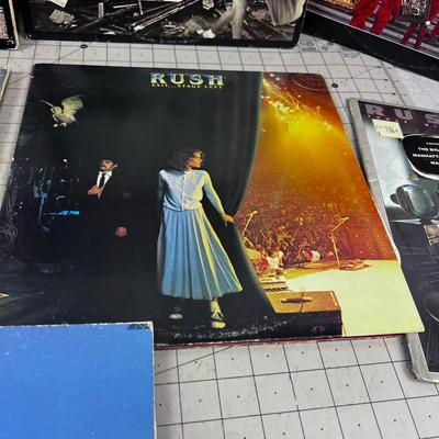 9 Album RUSH lot 