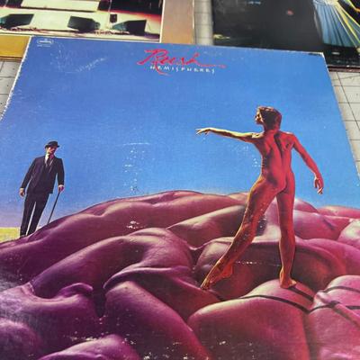 9 Album RUSH lot 