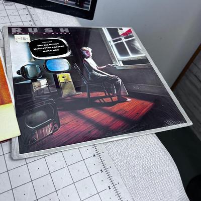 9 Album RUSH lot 