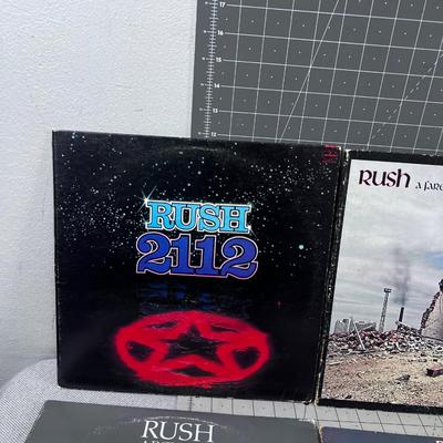 9 Album RUSH lot 