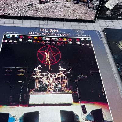 9 Album RUSH lot 