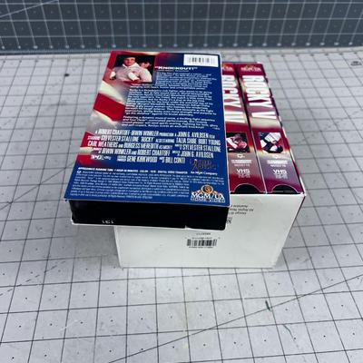 ROCKY 1 through 5 VHS 