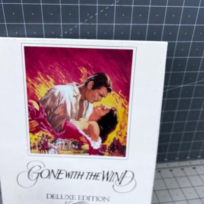 GONE WITH THE WIND - 2 VHS and 1 deluxe Edition.