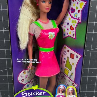 Sticker Craze Barbie NEW 
