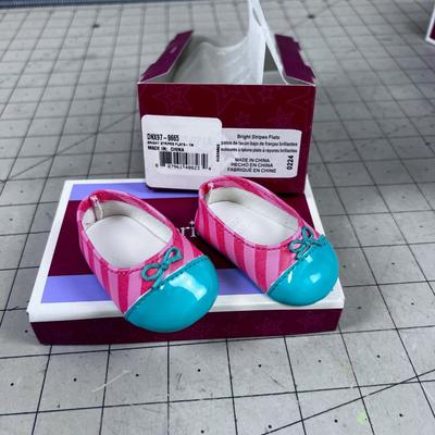 American Girl Truly - Bright Stripe Flats 