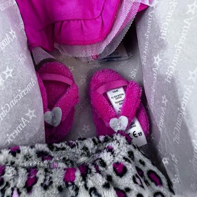 American Girl Truly Lovely Leopard Pajamas 