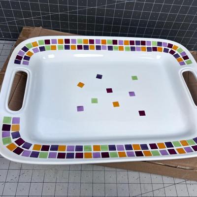 PAPERED CHEF "Tiles Large Rectangle" NEW 