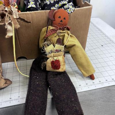 VINTAGE hand crafted spooky Halloween 