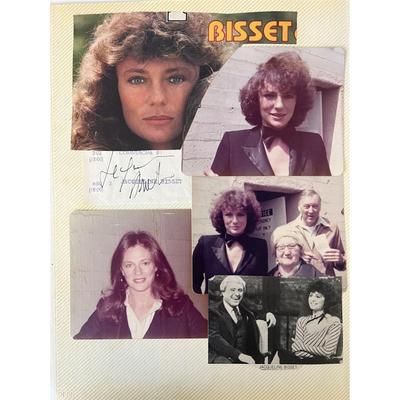 Jacqueline Bisset original signature and photos