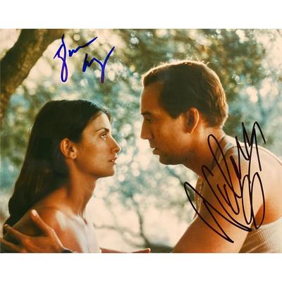 Captain Corelli's Mandolin Nicolas Cage and Penelope Cruz signed movie photo