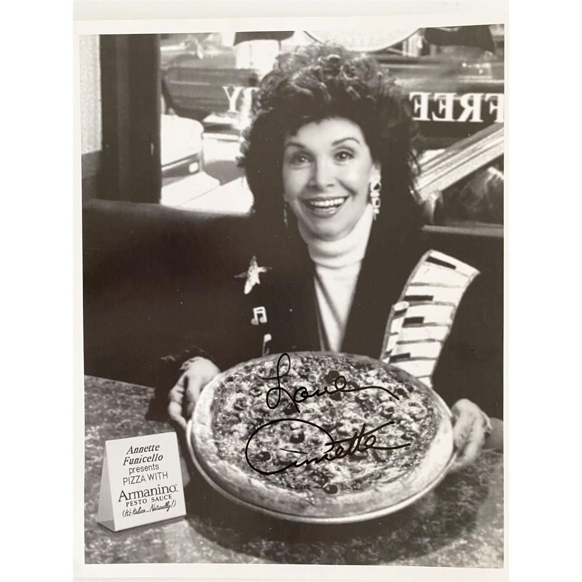 Annette Funicello signed photo | EstateSales.org