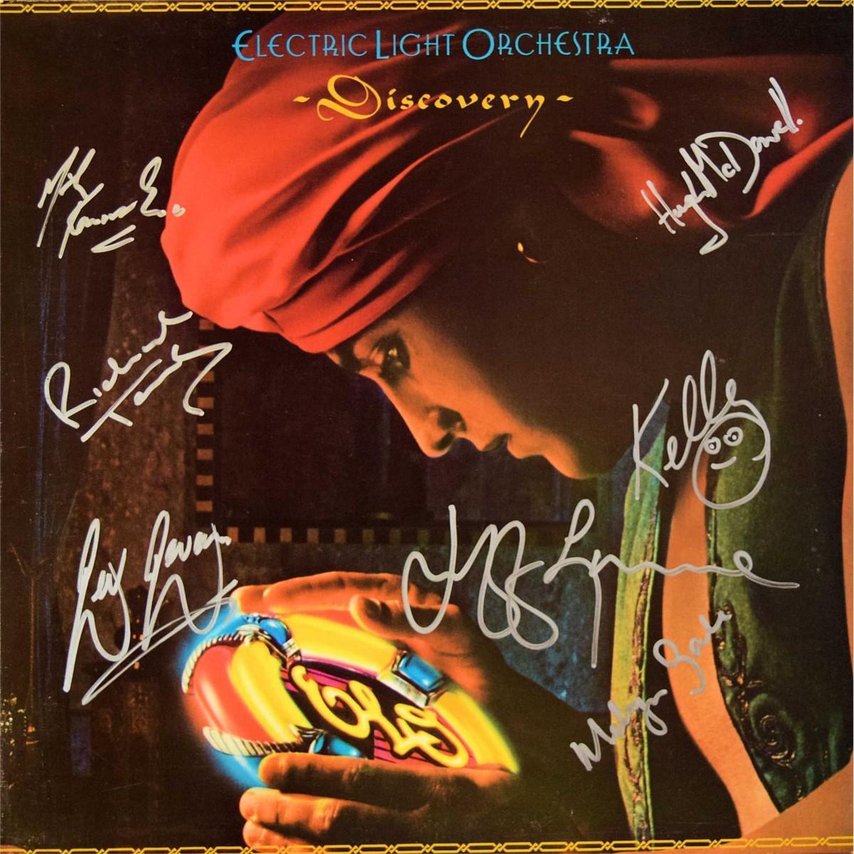 ELO signed Discovery album | EstateSales.org