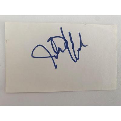 John McCook original signature