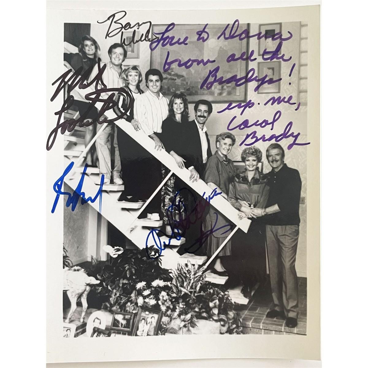 THE BRADY BUNCH signed autographed photo COA Hologram