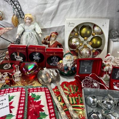 Waterford ornaments in original boxes