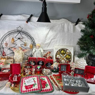 Waterford ornaments in original boxes