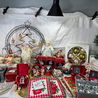 Waterford ornaments in original boxes