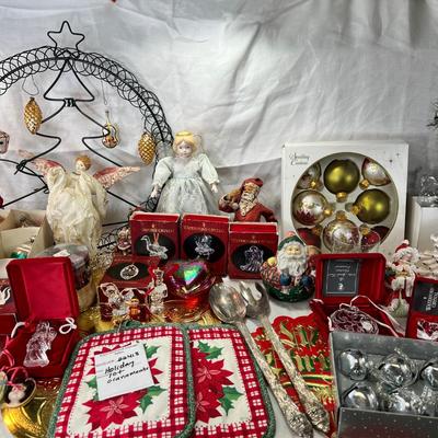 Waterford ornaments in original boxes