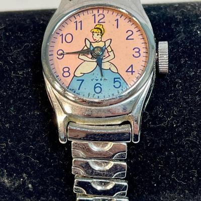 Vintage 1960's Disney's Cinderella Watch