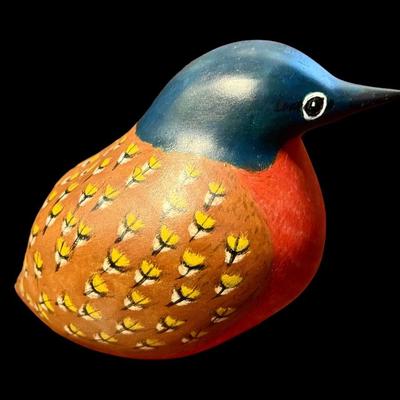 Carved and Painted Brinton Bird circa 2000