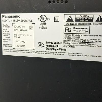 Panasonic 47" LCD TV