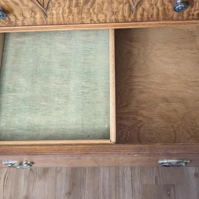 Antique Jacobean Style Sideboard