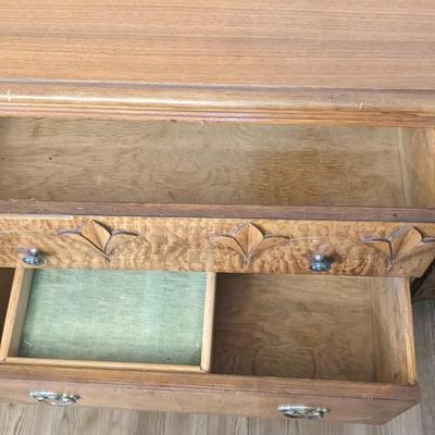 Antique Jacobean Style Sideboard