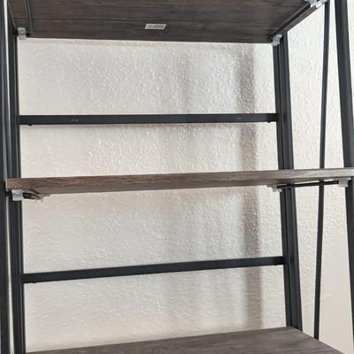 Wood and Metal Shelf
