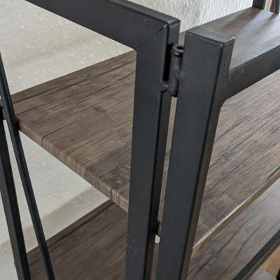 Wood and Metal Shelf