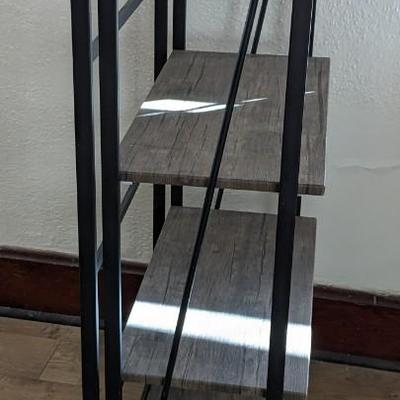 Wood and Metal Shelf