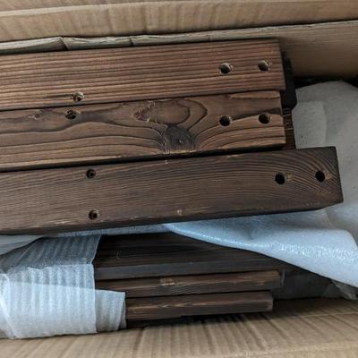 NIB 5ft Wooden Garden Bridge