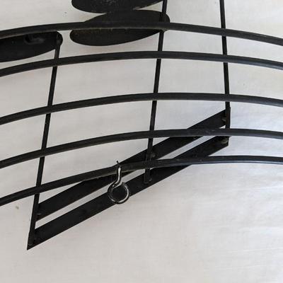 C. Jere 1988 Metal Music Note Wall Art